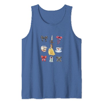 Discover Disneyland Princess Coquette Tank Tops Belle Coquette Tank Tops