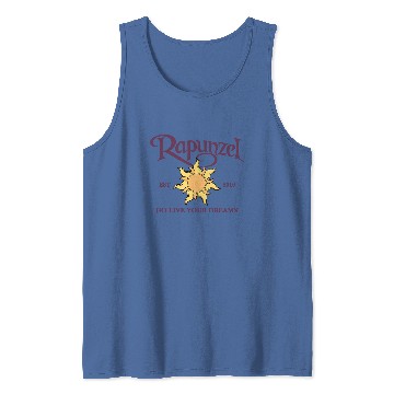 Discover Disney Tangled Rapunzel Go Live Your Dream Tank Tops