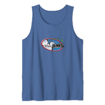 Discover Disney Channel Games Logo Tank Tops