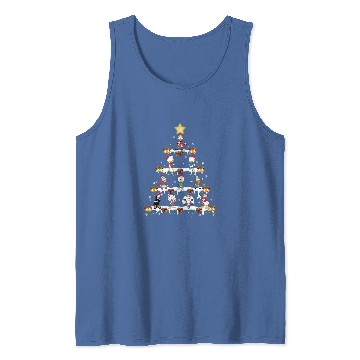 Discover Disney DuckTales Christmas Tree and Lights Tank Tops
