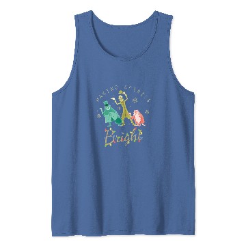 Discover Vintage The Haunted Mansion Tank Tops, Making Spirits Bright Disney Christmas Tank Tops