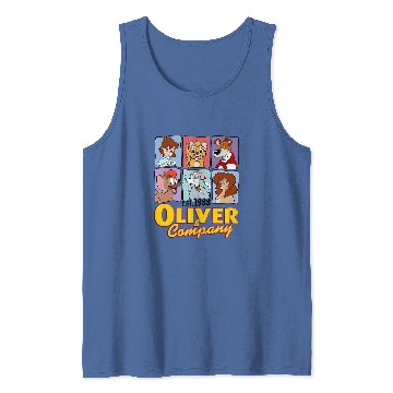 Discover Disney Oliver & Company Characters Tank Tops