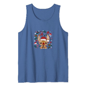 Discover Gingerbread Christmas Stitch Classic Tank Tops, Stitch Cute Disney Lilo Tank Tops
