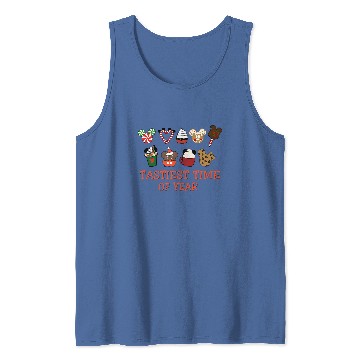 Discover Christmas Disney Snacks Tank Tops