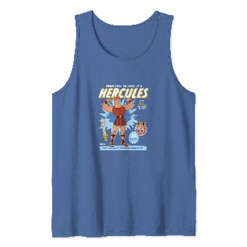 Discover Vintage Disney Hercules Action Figure Poster Tank Tops