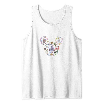 Discover Disney Magic Kingdom Tank Tops, Disney Characters Tank Tops