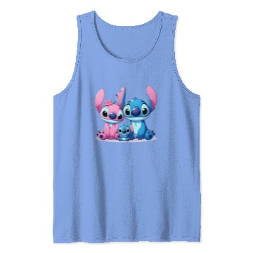 Discover Lilo And Stitch , Stitch Angel , Lilo and Stitch , Funny Stitch, Disney Family Tank Tops
