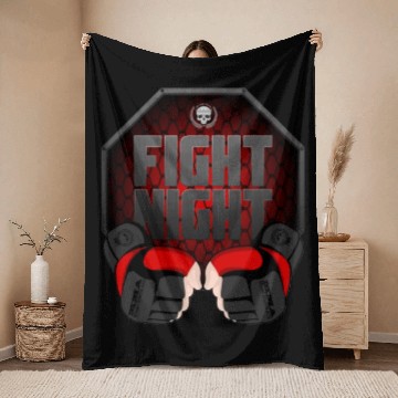Discover UFC Throw Blankets