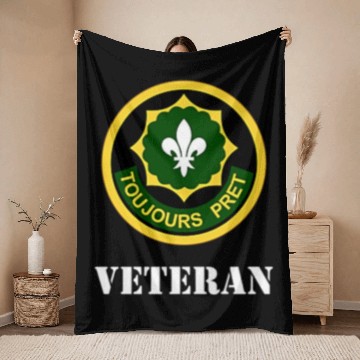 Discover 2nd Cavalry Regiment Throw Blankets 2nd Cav Veteran Black