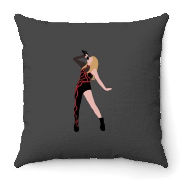 Discover Eras tour reputation Throw Pillows