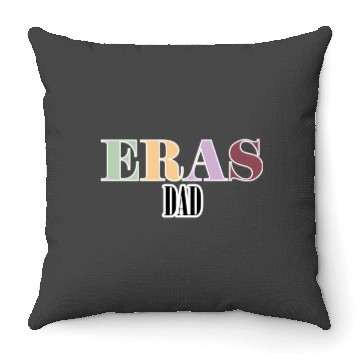 Discover Eras Tour Dad Throw Pillows