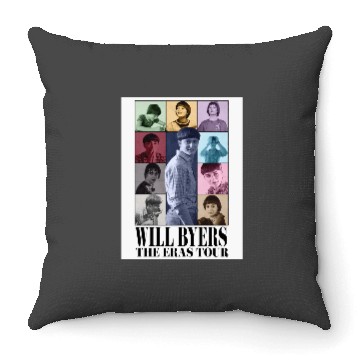 Discover Will Byers Eras Tour Throw Pillows