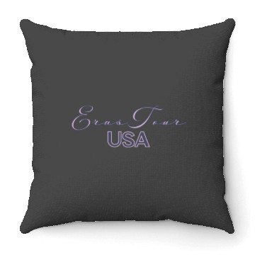 Discover Eras Tour USA Throw Pillows
