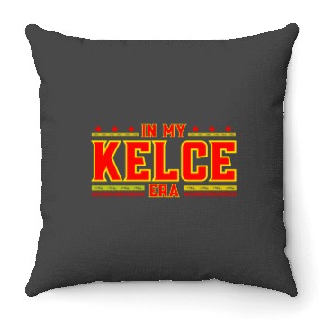 Discover In My Kelce Era Tayl0r Swift Travis Kelce Throw Pillows