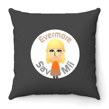 Discover Tayl0r Swift - Evermore Saved Mii Throw Pillows