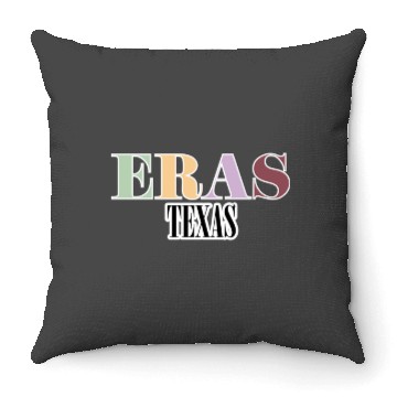 Discover Eras Tour Texas Throw Pillows