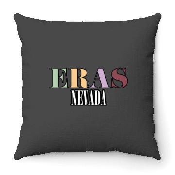Discover Eras Tour Nevada Throw Pillows