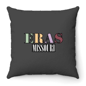 Discover Eras Tour Missouri Throw Pillows