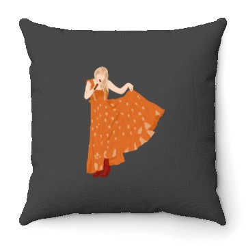 Discover evermore eras tour Throw Pillows