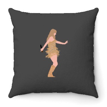Discover swift fearless eras tour art Throw Pillows
