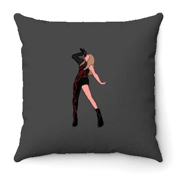 Discover Swift reputation outfit eras tour Throw Pillows