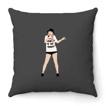 Discover Red Eras Tour 22 Shirt Throw Pillows