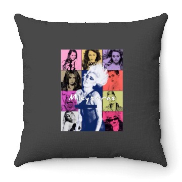 Discover Miley Cyrus Eras Tour (2) Throw Pillows
