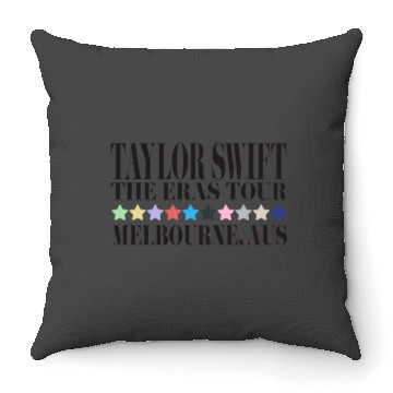 Discover Eras Tour - Melbourne, Australia - Throw Pillows