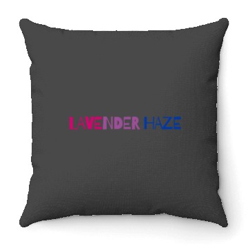 Discover Bisexual Lavender Haze - Taylorr Swift Midnights Throw Pillows