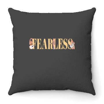 Discover Fearless eras tour art Throw Pillows