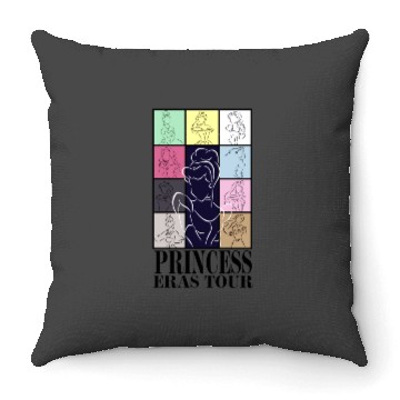 Discover Princess eras tour Throw Pillows