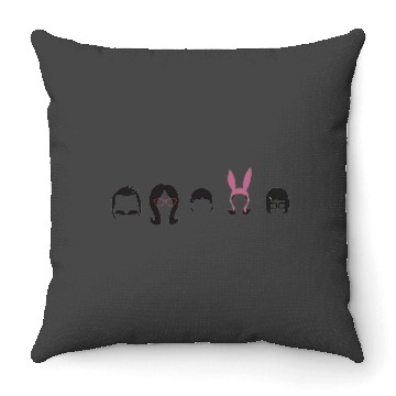 Discover Bobs Burgers Throw Pillows