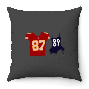 Discover I’ll be 87 you’ll be 89 Taylorr swift Travis kelce (3) Throw Pillows