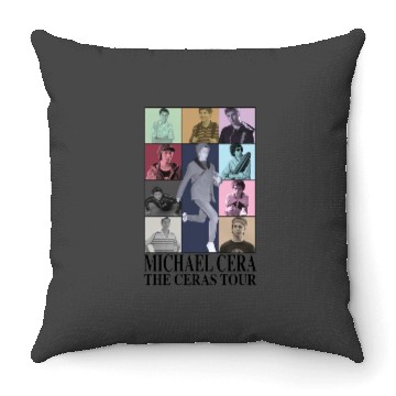 Discover Michael Cera Eras Tour Throw Pillows