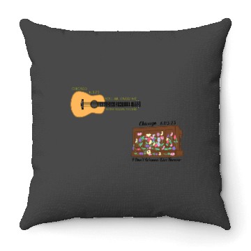 Discover Chicago N2 Eras Tour Surprise Songs PackActive Throw Pillows