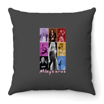 Discover Miley Cyrus Eras Tour Throw Pillows