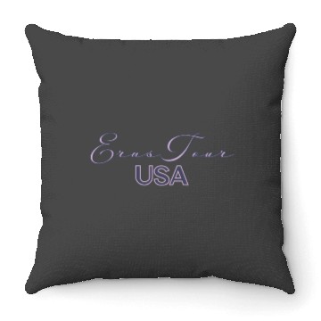 Discover Eras Tour USA Throw Pillows