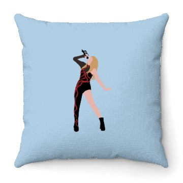 Discover Eras tour reputation Throw Pillows