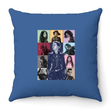 Discover Black Widow Eras Tour Throw Pillows