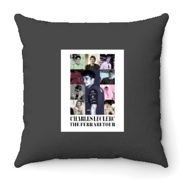 Discover Charles leclerc eras tour Active Throw Pillows