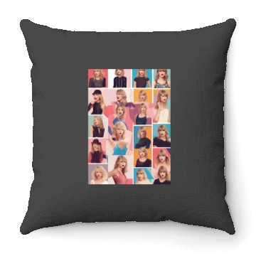 Discover taylowifts eras tour Sticker Throw Pillows