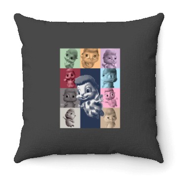 Discover Bibble eras tour Throw Pillows