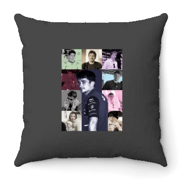 Discover charles leclerc eras tour Throw Pillows
