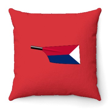 Discover Team USA Rowing Blade Throw Pillows