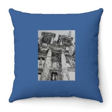 Discover Bobs Burgers in Ruins Throw Pillows
