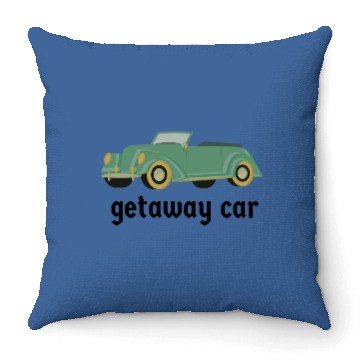 Discover Reputation getaway car Taylorr Swift Throw Pillows