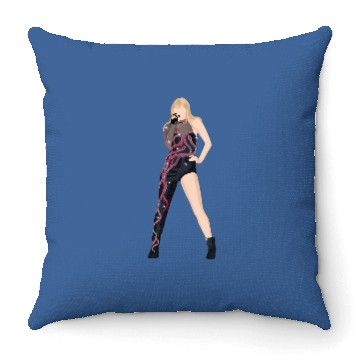 Discover reputation eras tour Throw Pillows