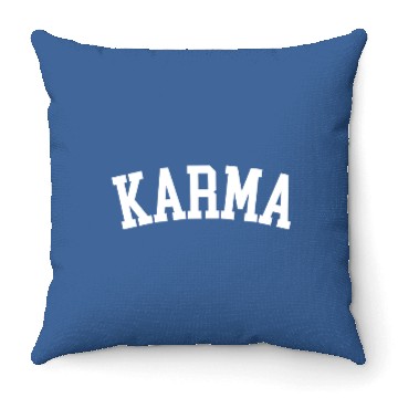 Discover Karma is my boyfriend Throw Pillows, Eras Tour Throw Pillows