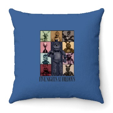 Discover Five Nights At Freddys Eras Tour Throw Pillows