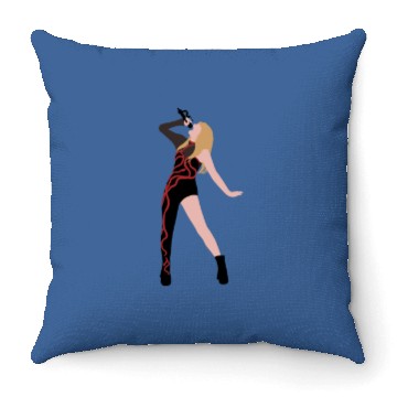 Discover Eras tour reputation Throw Pillows